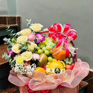 Giỏ trái cây và hoa G123