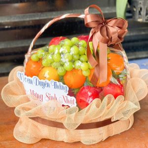 Giỏ trái cây sinh nhật